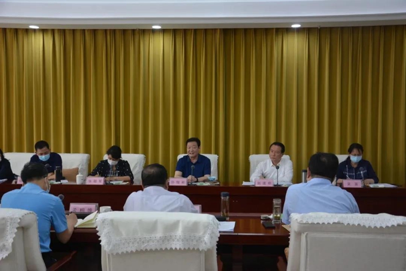 张朝军副主委参加省政协“推进物业管理和社区治理融合发展，夯实常态化疫情防控基层基础”专题协商座谈会(图1)