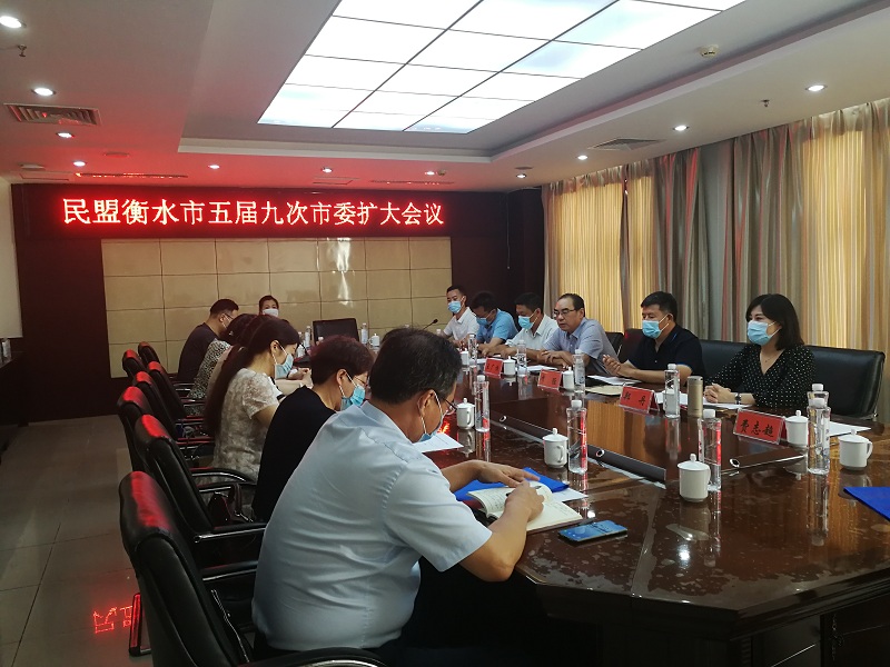 民盟衡水市委召开五届九次市委扩大会议(图2)