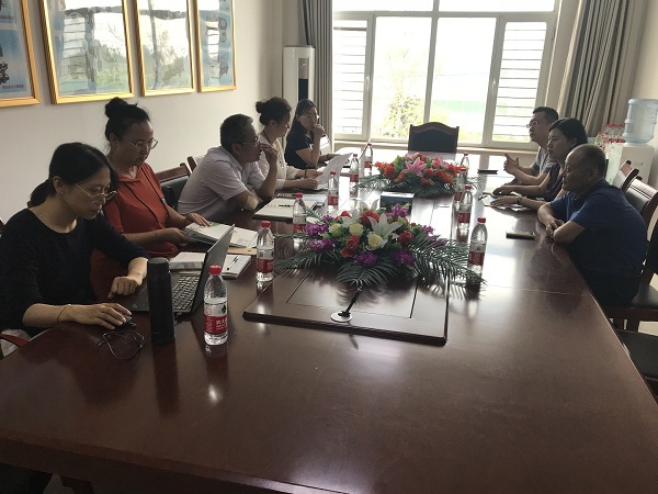 民盟河北经济金融委员会副主任郭会斌一行来衡调研(图2)