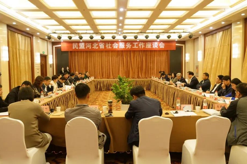 龙庄伟副主席出席民盟河北省社会服务工作会议(图1) 龙庄伟副主席出席民盟河北省社会服务工作会议(图1)