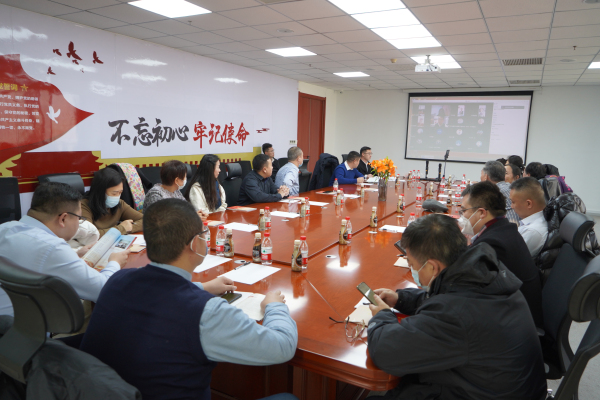 民盟河北省直科技一总支召开2022新年盟务会(图1)