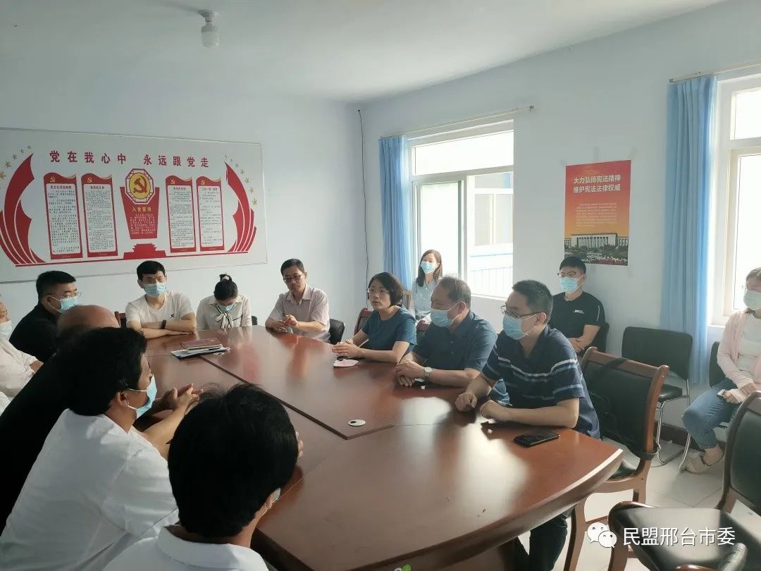 民盟邢台市委组织盟员到基层开展走访调研(图2)