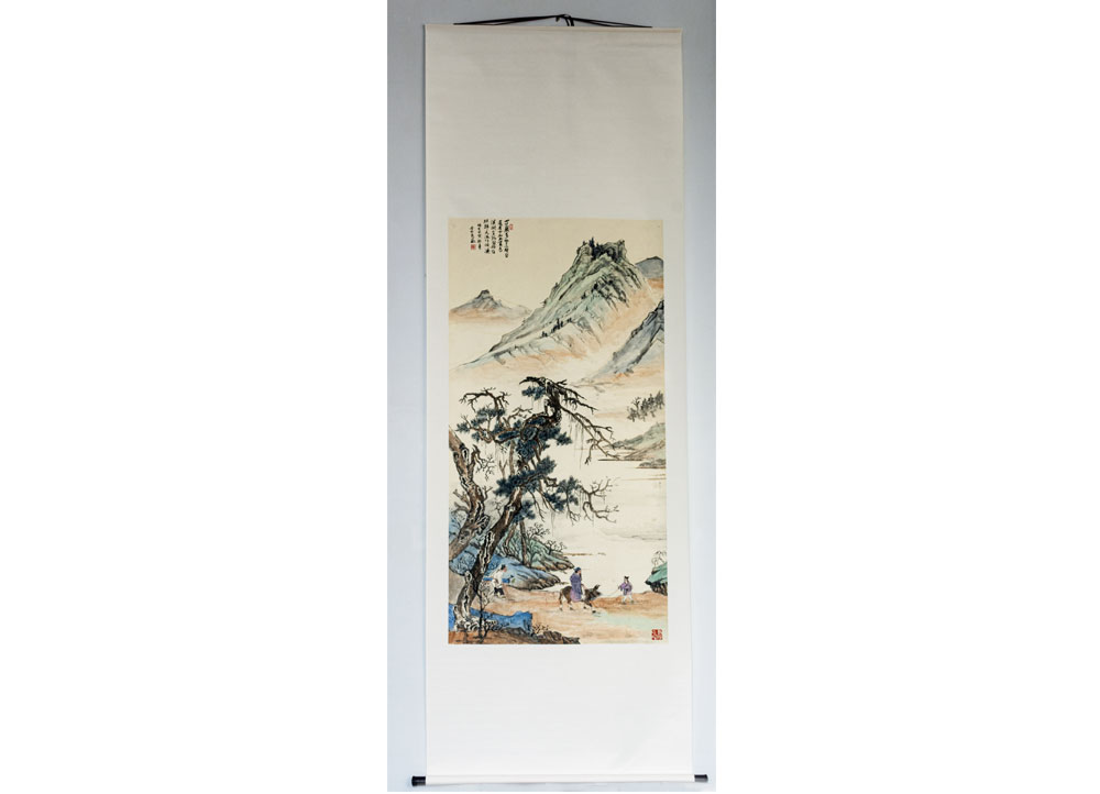 李世男《山水》国画（承德）