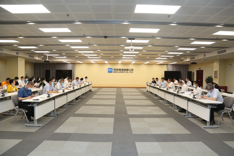 河北各民主党派就“河北钢铁可持续高质量发展”开展第二次联合调研 张福成主委出席活动并讲话(图2)