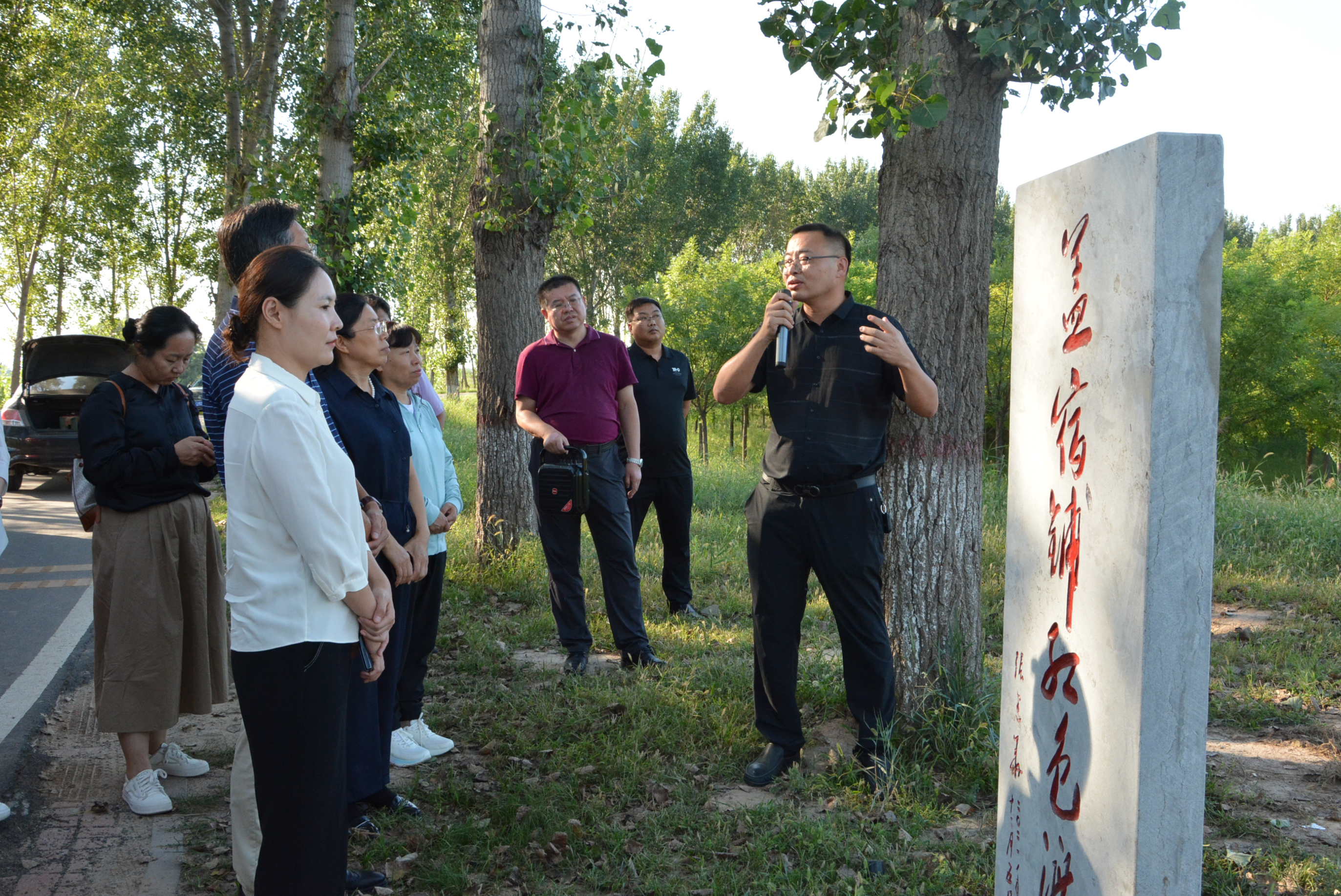 民盟沧州市委赴青县开展现场教学活动(图2)
