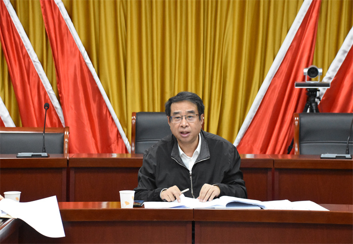 民盟邯郸市委召开学习中共邯郸市委十届七次全会精神暨提案工作部署会(图2)