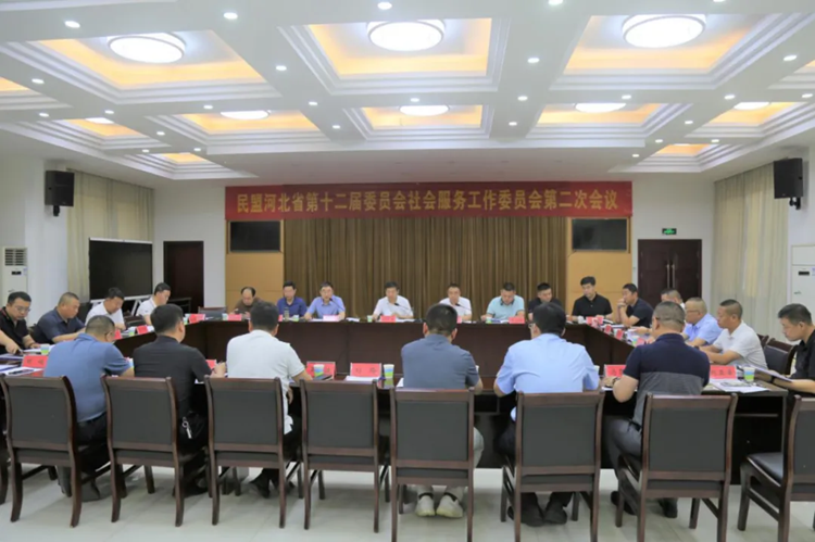 民盟河北省委社会服务工作委员会第二次会议在石家庄召开(图1)