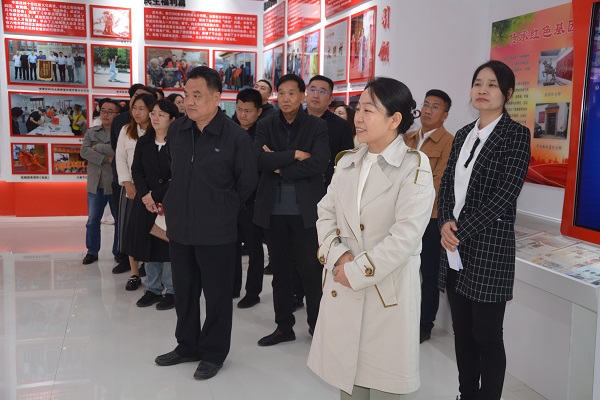民盟石家庄市委赴晋州李家庄村开展爱国主义教育活动(图1)